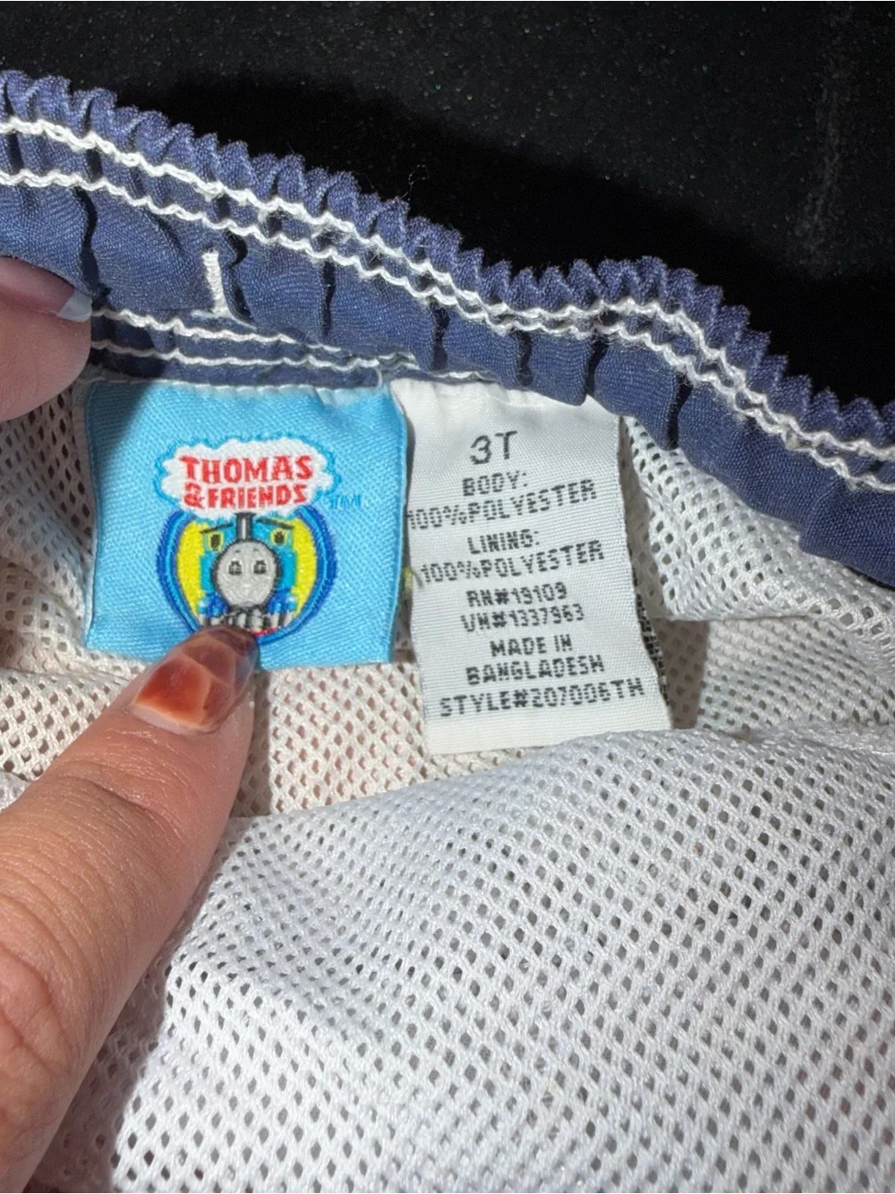 Thomas & Friends Boys Swim Trunks - Red & Blue
